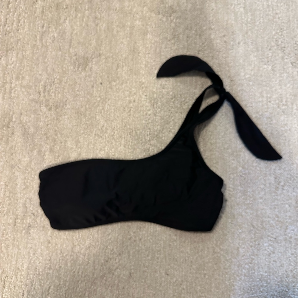 One-Shoulder Tie Bikini Top